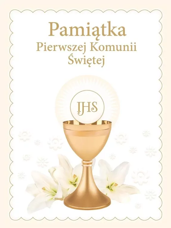 Pamiątka Pierwszej Komunii Świętej - tantis.pl