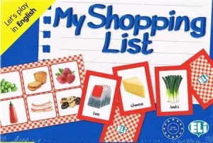Gra językowa Angielski My Shopping List. Opr. karton - tantis.pl