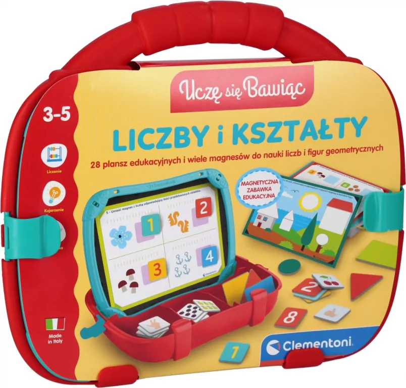 Edukacyjna Walizeczka Liczby i Kształty - tantis.pl