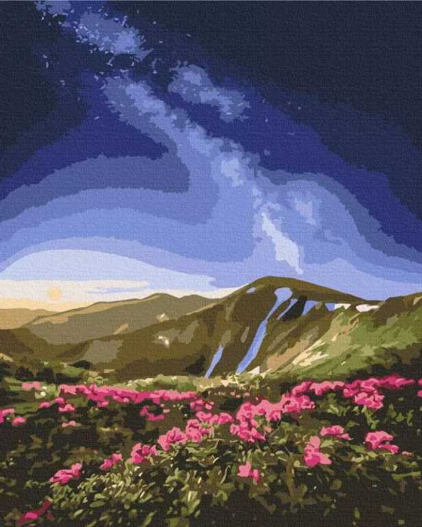 Malowanie po numerach. Czarna Góra 40x50cm - tantis.pl