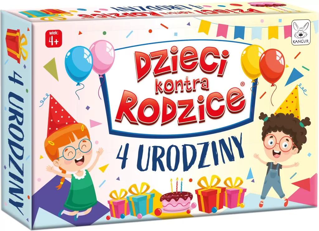 Dzieci kontra Rodzice. Urodziny 4+ - tantis.pl
