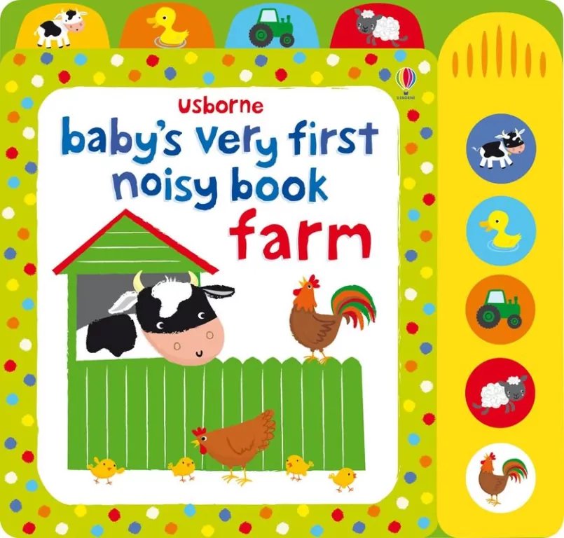 Baby's very first noisy book Farm - tantis.pl