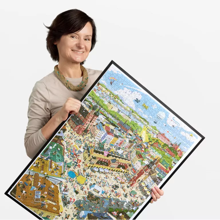 CzuCzu. Puzzlove. Miasto Kraków 1000 - tantis.pl