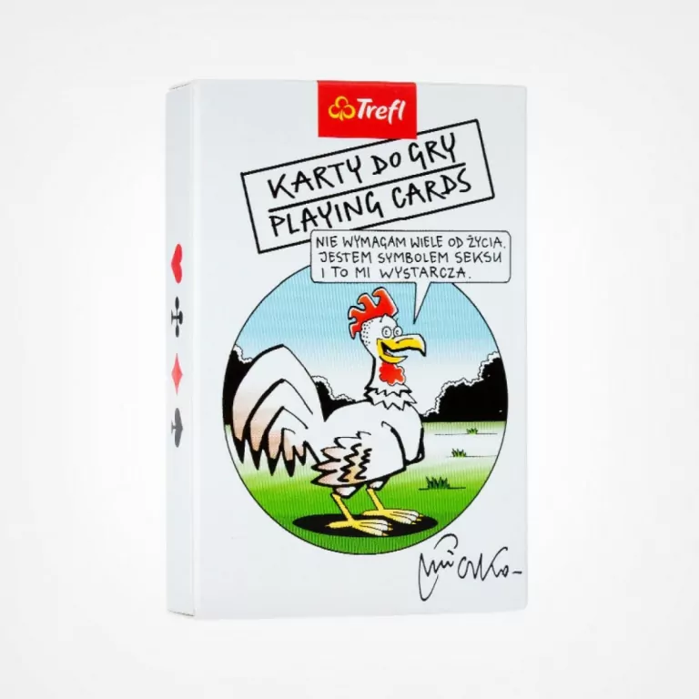 Karty do gry. Mleczko. 55 kart. - tantis.pl