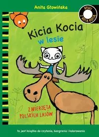 Kicia Kocia w lesie. Kolorowanka - tantis.pl