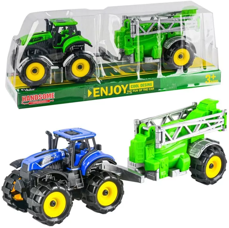 Traktor z opryskiwaczem MIX - tantis.pl