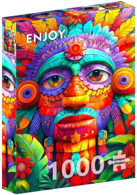 Puzzle 1000 Kolorowy totem - tantis.pl