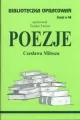 Poezje Czesława Miłosza. Biblioteczka opracowań. Zeszyt nr 48 - tantis.pl