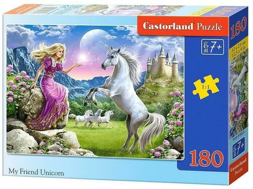 Puzzle 180. My Friend Unicorn - tantis.pl
