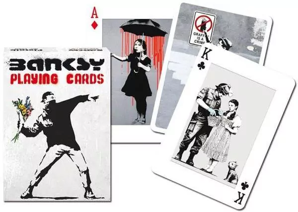 Karty pojedyńcze. Banksy - tantis.pl