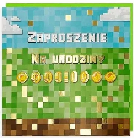 Zaproszenie Urodziny - tantis.pl