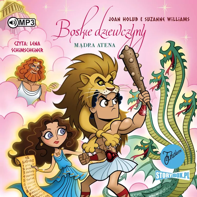 Mądra Atena. Boskie dziewczyny. Tom 5. Audiobook - tantis.pl