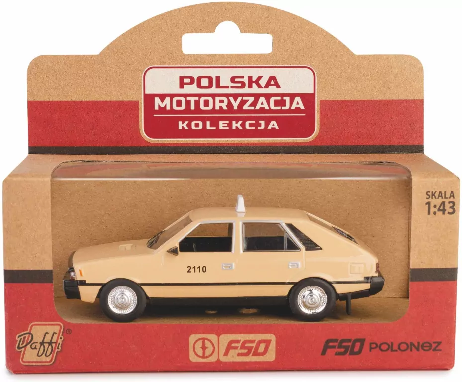 Kolekcja PRL FSO Polonez Taxi beżowy - tantis.pl