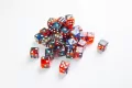 Gamegenic: Galaxy Series - D6 Dice Set (12 mm) - Mars - tantis.pl