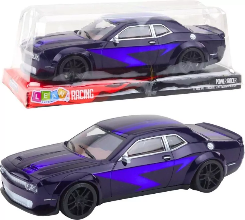 Wyścigówka z napędem frykcyjnym ciomnofioletowa - tantis.pl