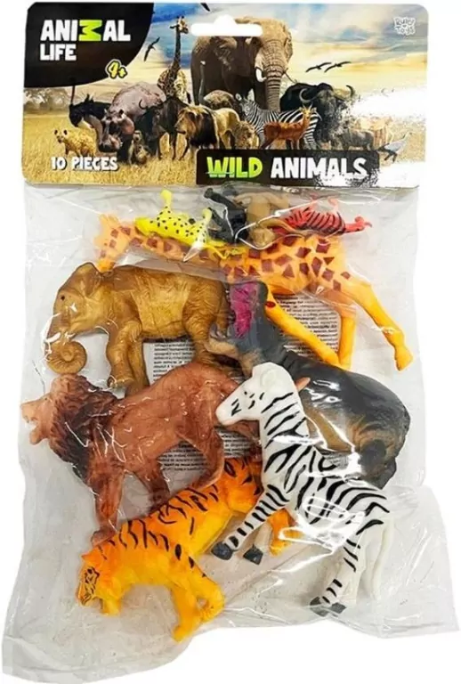 Figurki zwierzątka Zoo 10szt - tantis.pl