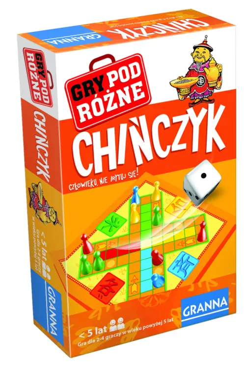 Chińczyk mini. Gry podróżne - tantis.pl