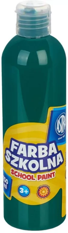 Farba szkolna. Zielona ciemna - tantis.pl