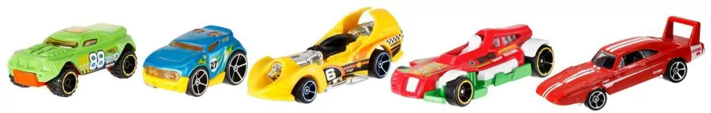 Hot Wheels. Pięciopak aut 1:64. Mix - tantis.pl