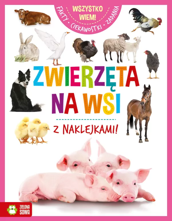 Zwierzęta na wsi. Wszystko wiem! - tantis.pl