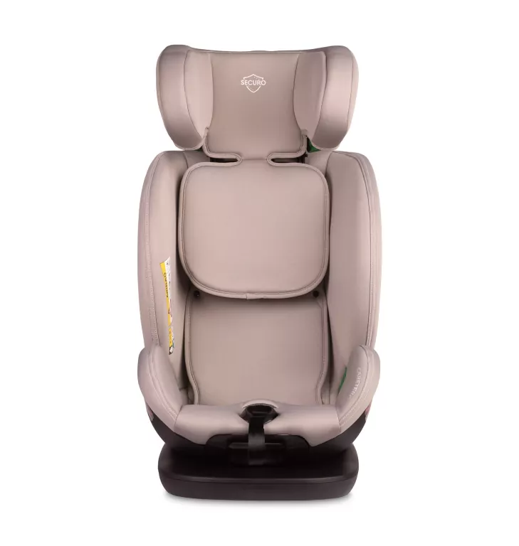 Caretero Fotelik Securo I-Size jasnoszary (40-150cm) - tantis.pl
