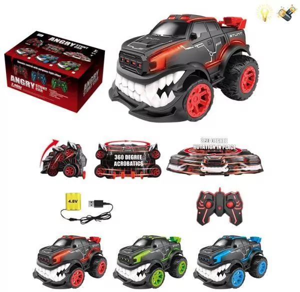 Auto R/C + ładowarka 360' mix - tantis.pl