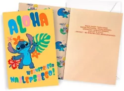 Karnet Urodziny Stitch