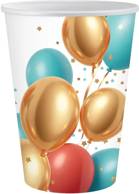 Kubeczki papierowe Party 250ml - tantis.pl
