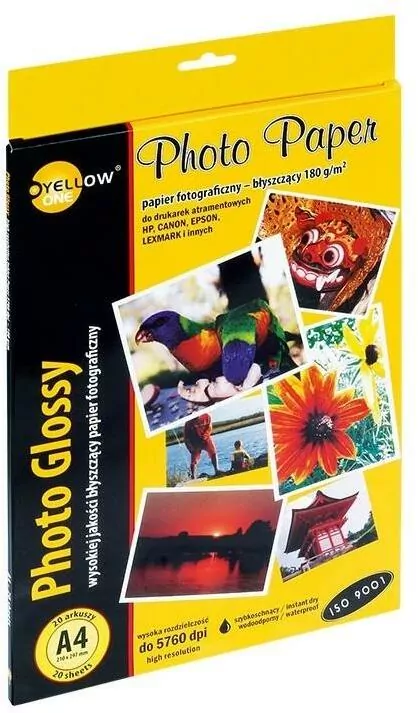 Papier foto A4/20 ark. błyszczący 180 g - tantis.pl