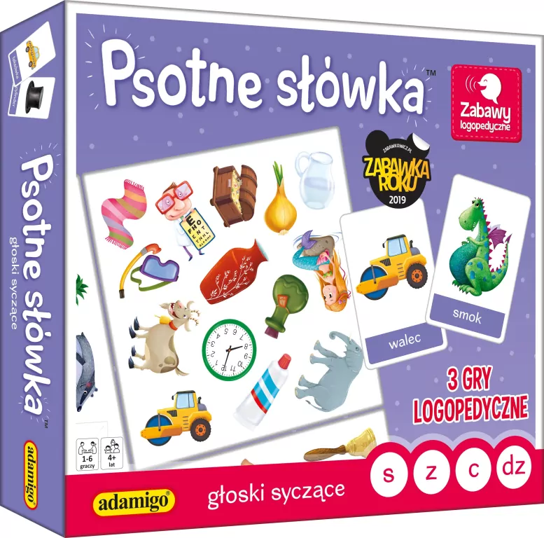 Psotne słówka - głoski syczące - tantis.pl