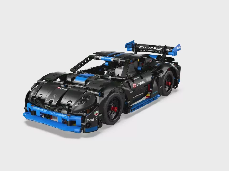 LEGO® Technic. Samochód wyścigowy Porsche GT4 e-Performance 42176 - tantis.pl