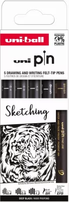 Cienkopis kreślarski PIN 200 Sketching czarny różne grubości