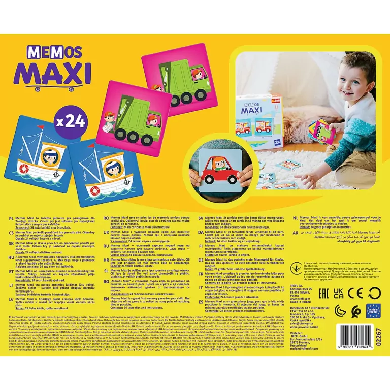 Memo Maxi Pojazdy - tantis.pl