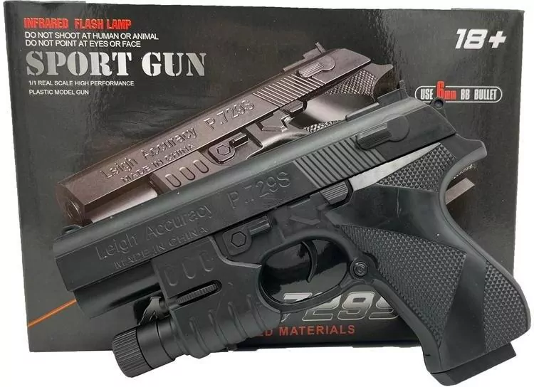 Pistolet z laserem K633 - tantis.pl