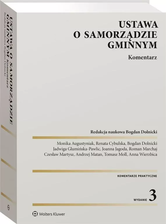 Ustawa o samorządzie gminnym. Komentarz - tantis.pl