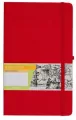 Notes A6 linia. Romantyzm. Czerwony - tantis.pl