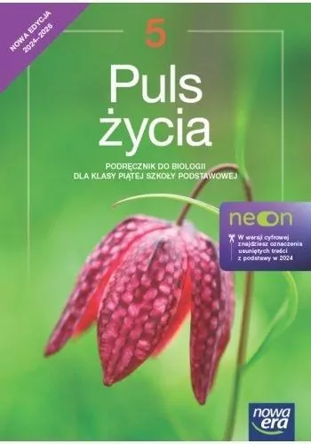 Biologia 5. Puls życia. Neon. Podręcznik - tantis.pl