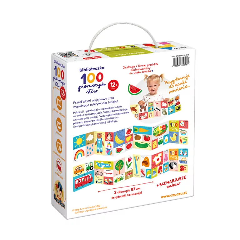 CzuCzu. Biblioteczka. 100 pierwszych słów 1+ - tantis.pl