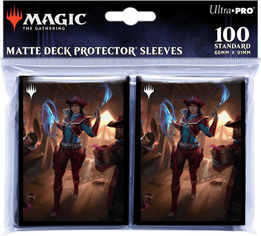 Ultra-Pro: Magic the Gathering - Outlaws of Thunder Junction - Matte Deck Protector Sleeves - Stella Lee, Wild (100 szt.) - tantis.pl