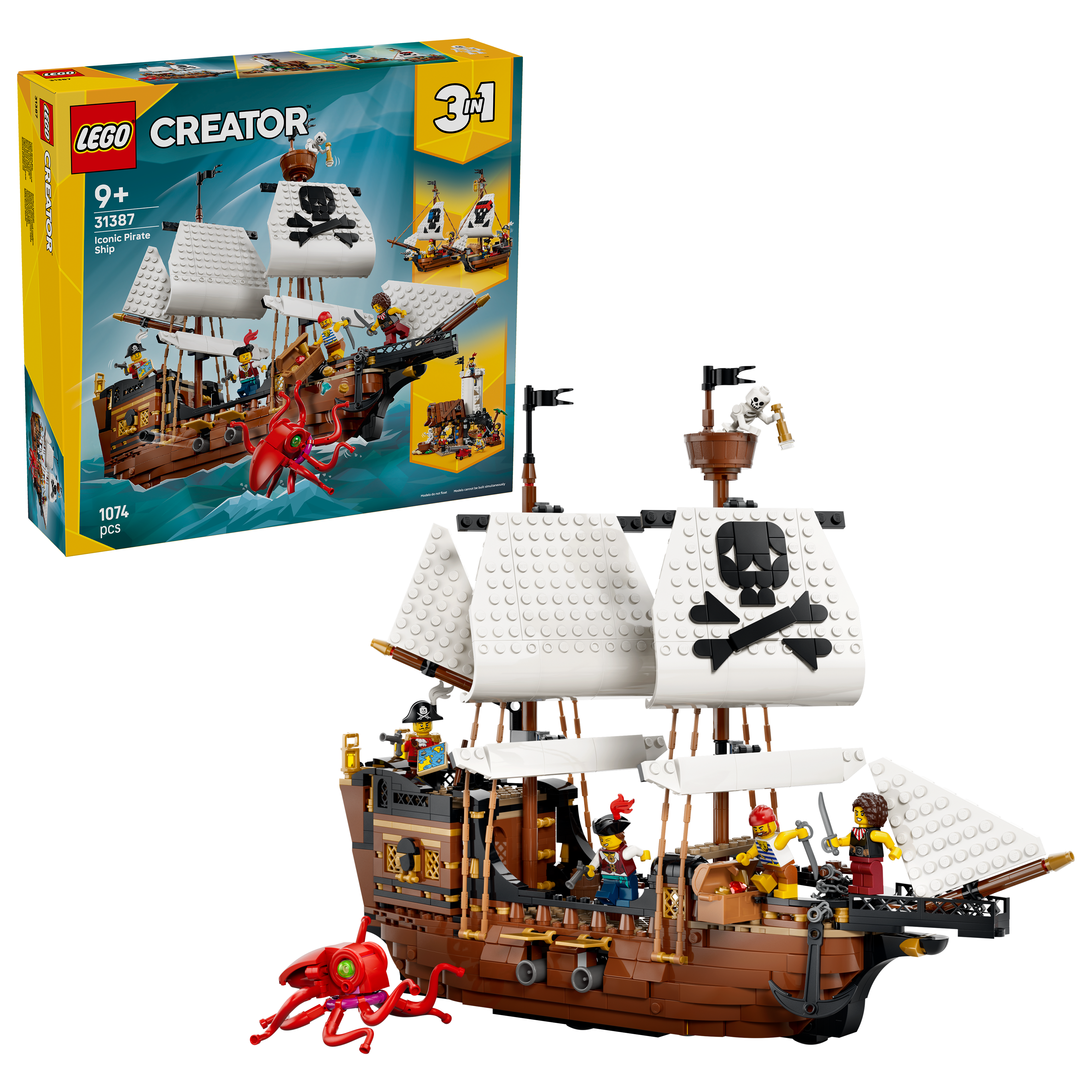 LEGO® Legendarny statek piracki 31387 -> Zamów do 18:00 jutro u Ciebie! - Sklep Roku 2026