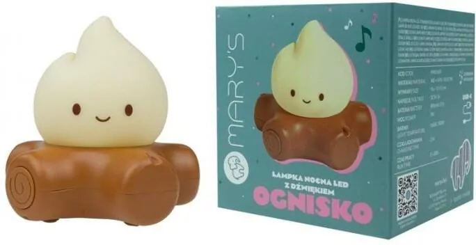 Lampka nocna led Ognisko - tantis.pl