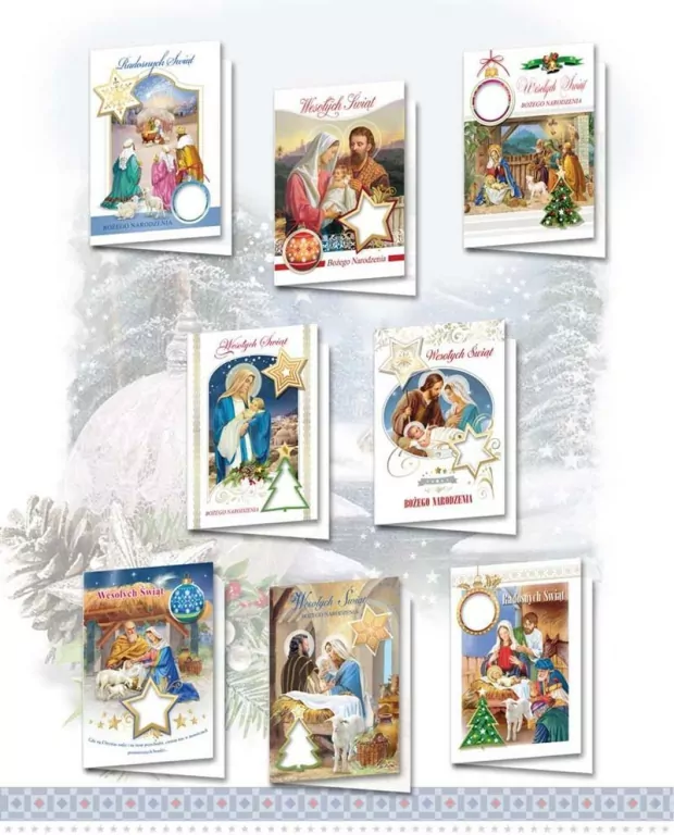 Karnet B6 BN z elem. i opłatk. Religia (10sz) MIX - tantis.pl
