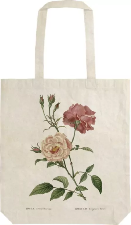 Torba bawełniana na ramię Szoperka Róża - tantis.pl