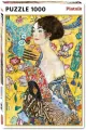 Puzzle 1000. Klimt, Dama z Wachlarzem - tantis.pl