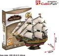 Puzzle 3D. Żaglowiec. HMS Victory - tantis.pl