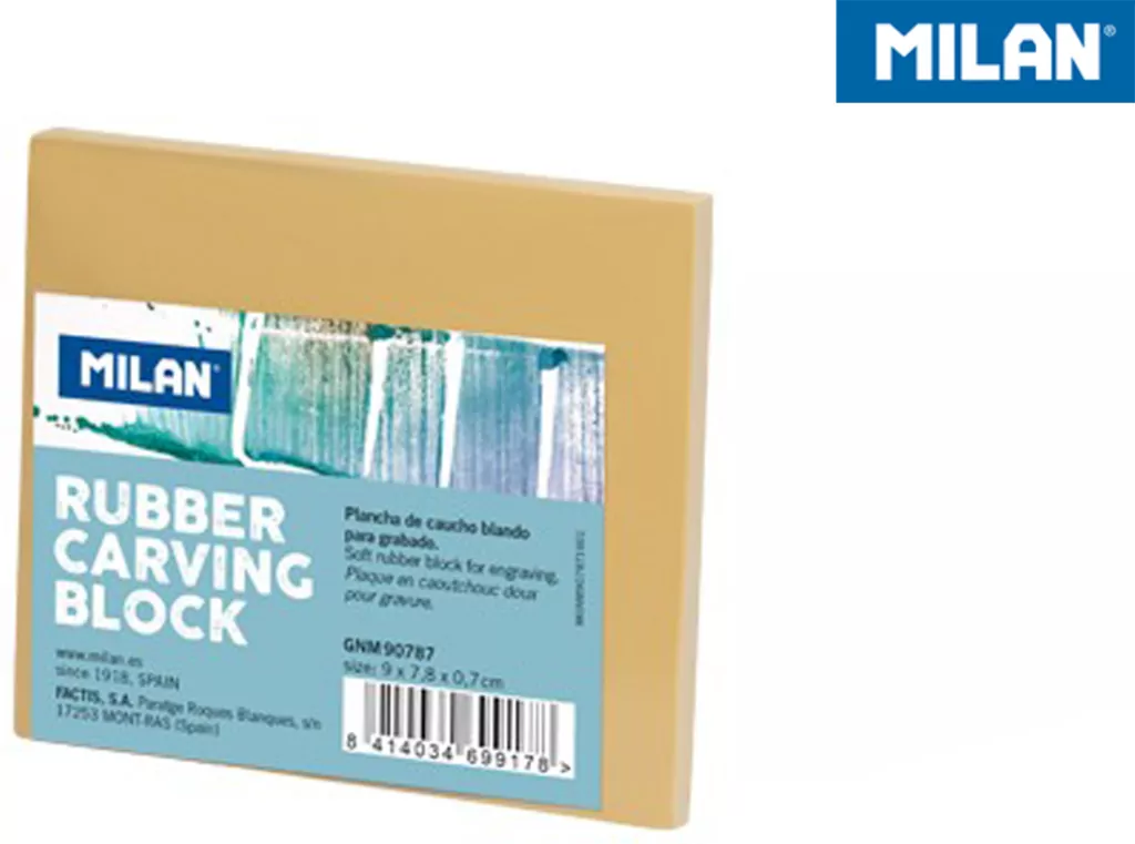 Blok do linorytu 9x7,8x0,7cm - tantis.pl