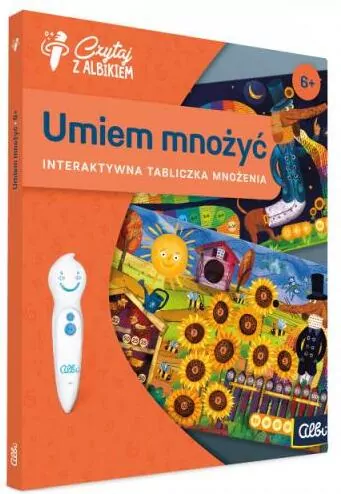 Czytaj z Albikiem. Umiem mnożyć. Interaktywna tabliczka mnożenia - tantis.pl