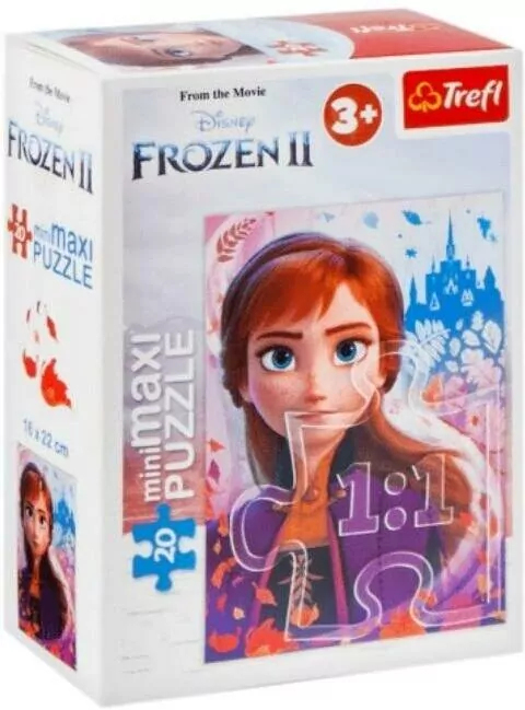 Puzzle 20 mini-maxi. Przyjaźń w Krainie Lodu - tantis.pl