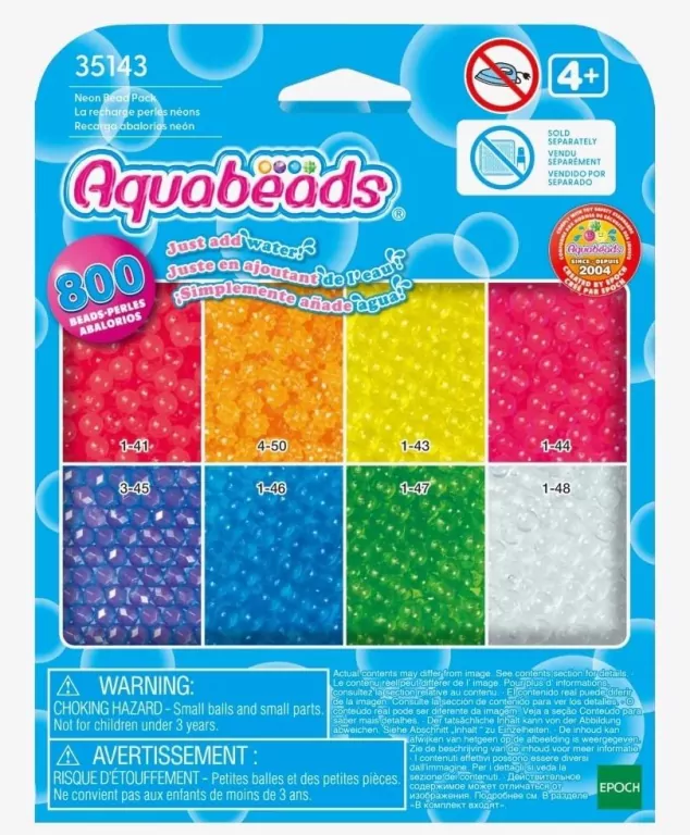 Aquabeads Neonowe koraliki - tantis.pl