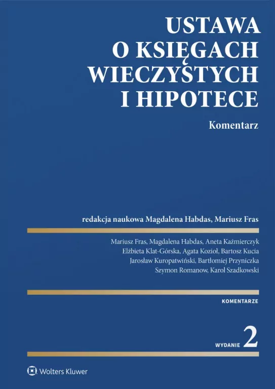Ustawa o księgach wieczystych i hipotece w.2 - tantis.pl